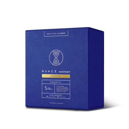 NoAGE Sapphirus - Suplemento Anti-idade para para Mulheres 25+ 