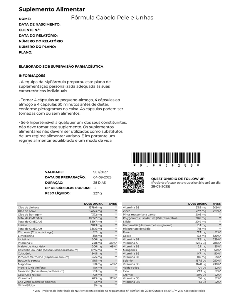 Suplementos naturais