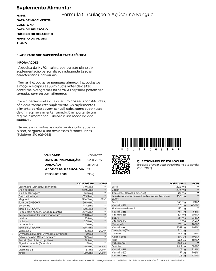 Suplementos naturais