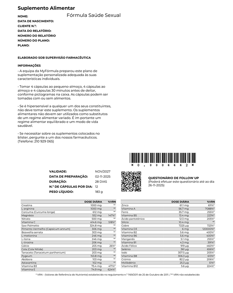 Suplementos naturais