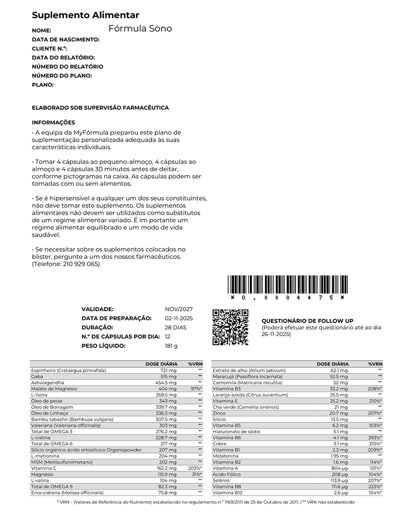 Suplementos naturais